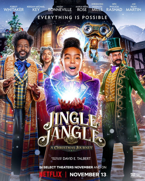 Jingle Jangle_ A Christmas Journey (2020)_3 Poster Canvas Movie Film Print A0 A1