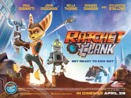 Ratchet and Clank (2016)_4 Poster Canvas Movie Film Print A0 A1 A2 A3 A4 A5 A6 A