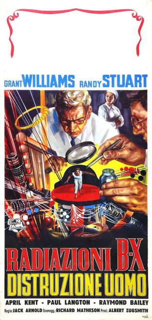 Incredible Shrinking Man 08 Poster Canvas Movie Film Print A0 A1 A2 A3 A4 A5 A6