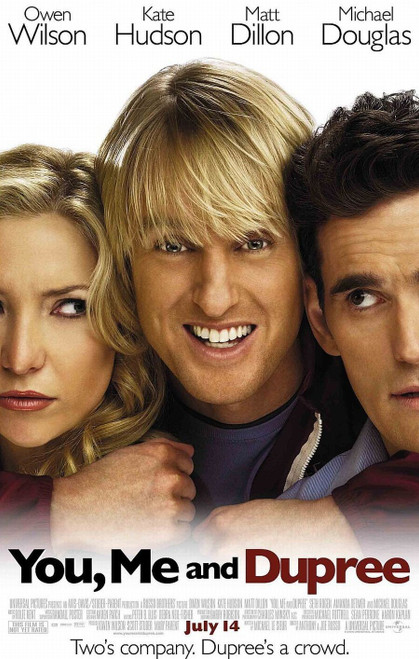 You, Me & Dupree (2006)_1 Poster Canvas Movie Film Print A0 A1 A2 A3 A4 A5 A6 Ar