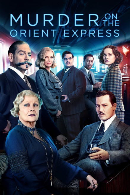 Murder on the Orient Express 3 Poster Canvas Movie Film Print A0 A1 A2 A3 A4 A5