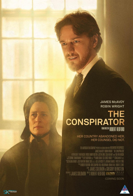 The Conspirator (2011)_2 Poster Canvas Movie Film Print A0 A1 A2 A3 A4 A5 A6 Art