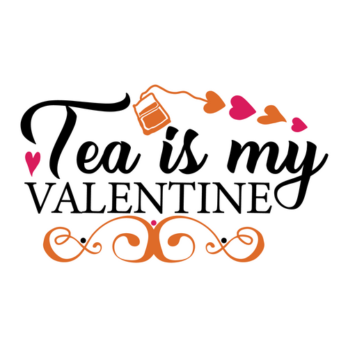 tea is my valentine-01 Poster Canvas Movie Film Print A0 A1 A2 A3 A4 A5 A6 Art W