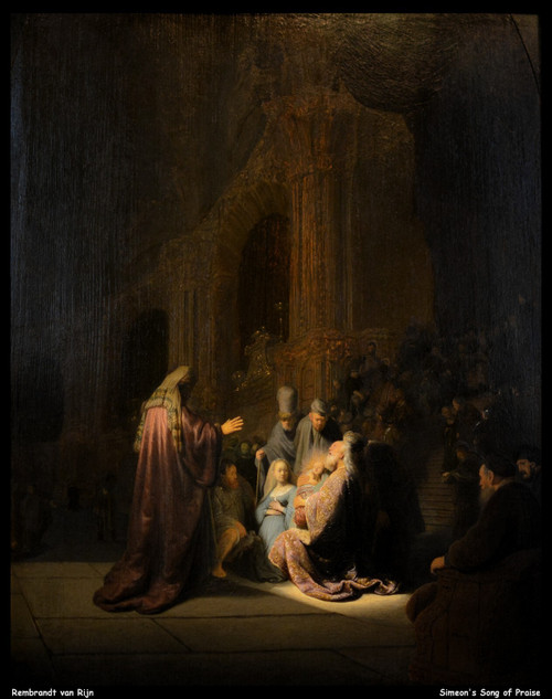 rembrandt-van-rijn---simeons-song-of-praise--jpb_26961777724_o(1) Poster Canvas