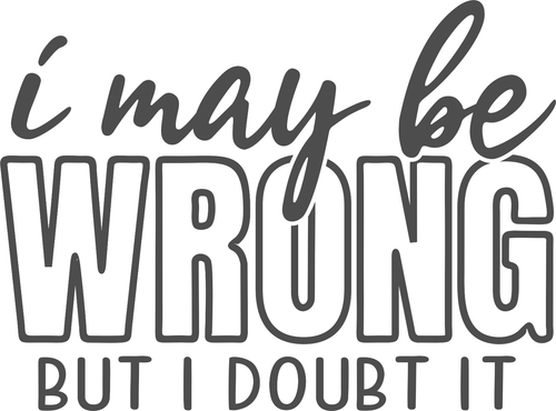 SC May be wrong (2) Poster Canvas Movie Film Print A0 A1 A2 A3 A4 A5 A6 Art Wall