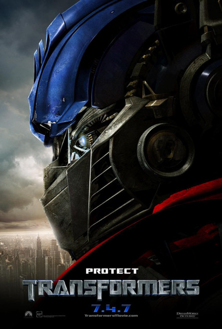 Transformers (2007)_4 Poster Canvas Movie Film Print A0 A1 A2 A3 A4 A5 A6 Art Wa
