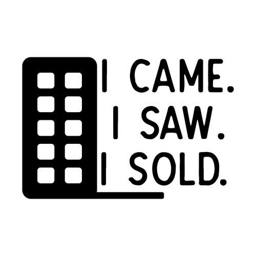 I came. i saw. i sold-01 (2) Poster Canvas Movie Film Print A0 A1 A2 A3 A4 A5 A6