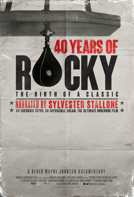 40 Years of Rocky_ The Birth of a Classic (2020)_2 Movie Film Poster Canvas icon