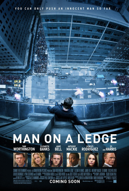 Man on a Ledge (2012)_1 Poster Canvas Movie Film Print A0 A1 A2 A3 A4 A5 A6 Art