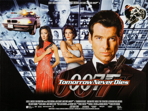 Tomorrow Never Dies (1997)_5 Poster Canvas Movie Film Print A0 A1 A2 A3 A4 A5 A6