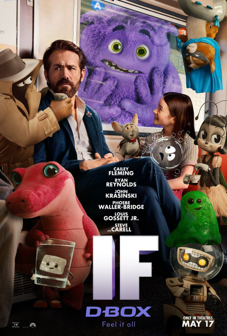 If (2024)_39 Poster Canvas Movie Film Print A0 A1 A2 A3 A4 A5 A6 Art Wall Decora