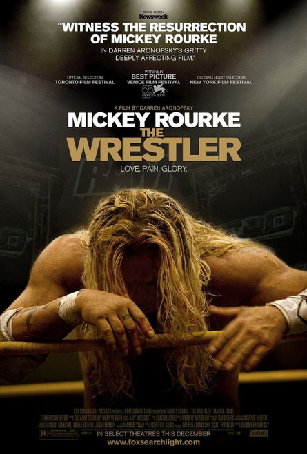 The Wrestler (2008)_4 Poster Canvas Movie Film Print A0 A1 A2 A3 A4 A5 A6 Art Wa