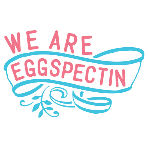 We are eggspecting-01 Poster Canvas Movie Film Print A0 A1 A2 A3 A4 A5 A6 Art Wa