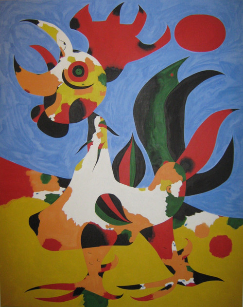 Joan Miró - Final image for italy Poster Canvas Movie Film Print A0 A1 A2 A3 A4