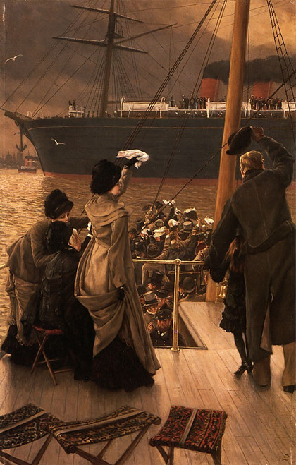 Tissot_Mersey Poster Canvas Movie Film Print A0 A1 A2 A3 A4 A5 A6 Art Wall Decor