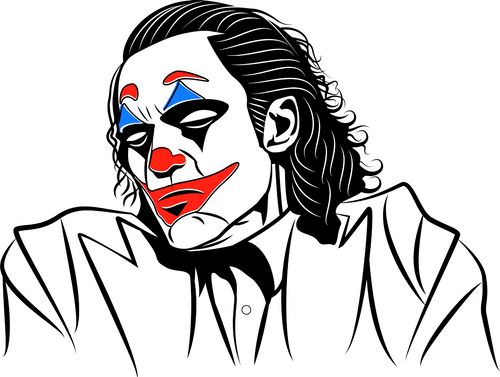 Joker 34 Poster Canvas Movie Film Print A0 A1 A2 A3 A4 A5 A6 Art Wall Decoration
