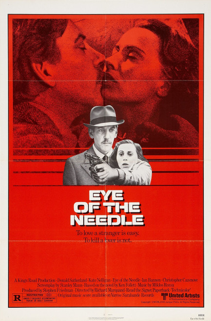 Eye of the Needle (1981)_1 Movie Film Poster Canvas iconic design
