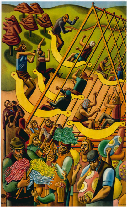 1951-Fairs Poster Canvas Movie Film Print A0 A1 A2 A3 A4 A5 A6 Art Wall Decorati