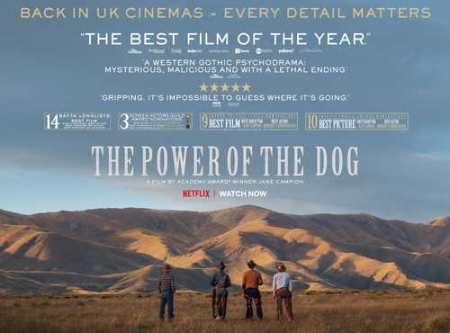 The Power of the Dog (2021)_6 Poster Canvas Movie Film Print A0 A1 A2 A3 A4 A5 A