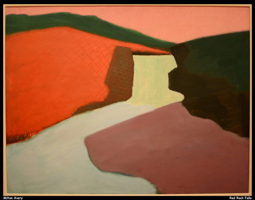 milton-avery---red-rock-falls--jpb_34794338666_o(1) Poster Canvas Movie Film Pri