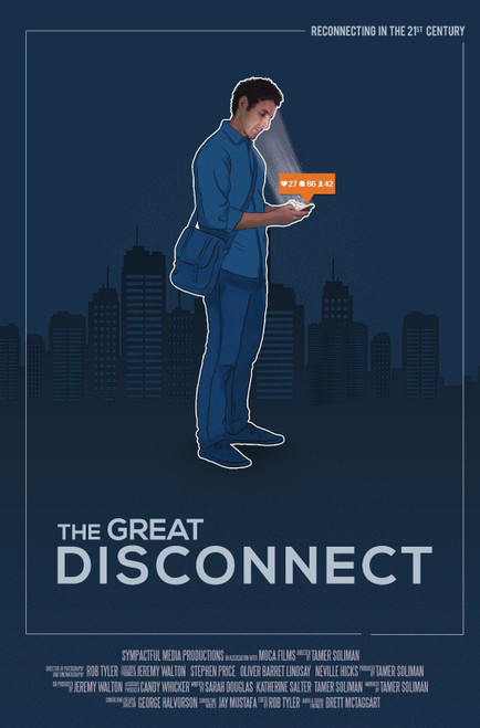 The Great Disconnect (2018)_1 Poster Canvas Movie Film Print A0 A1 A2 A3 A4 A5 A