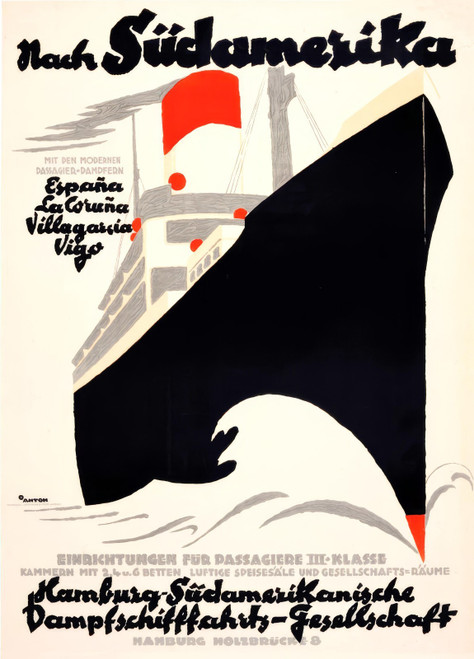 50154794971_ANTON, Ottomar. Nach Südamerika, Hamburg, 1930-artofuniverse0