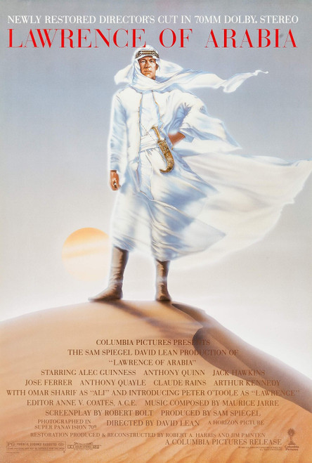 Lawrence of Arabia (1962)_9 Poster Canvas Movie Film Print A0 A1 A2 A3 A4 A5 A6