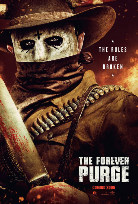 The Forever Purge 4 Poster Canvas Movie Film Print A0 A1 A2 A3 A4 A5 A6 Art Wall