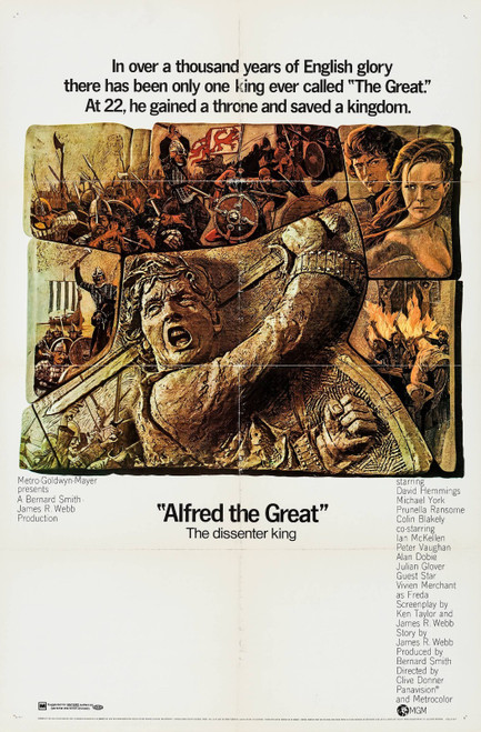 Alfred the Great (1969)_0 Movie Film Poster Canvas iconic design