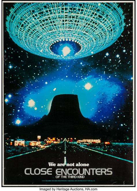 close encounters of third kind 3 Poster (A0-A4)Film Movie Picture Art Wall Decor