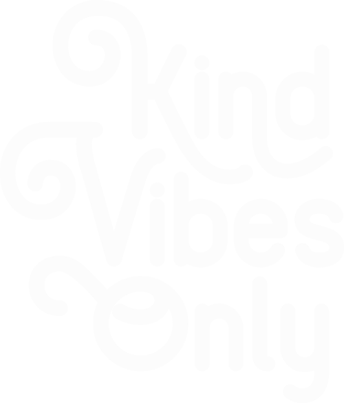 009 KindVibesOnly wht Funny Poster Design Canvas Motivation Print A0 A1 A2 A3 A4