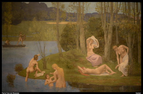 pierre-puvis-de-chavannes---summer-2-jpb_25075306398_o(1) Poster Canvas Movie Fi