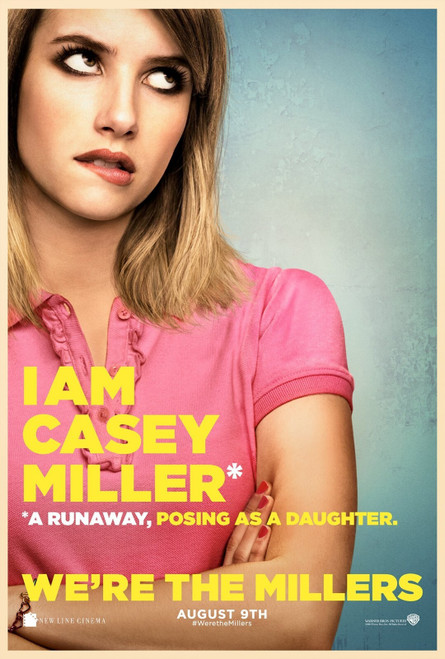 We_re the Millers (2013)_3 Poster Canvas Movie Film Print A0 A1 A2 A3 A4 A5 A6 A