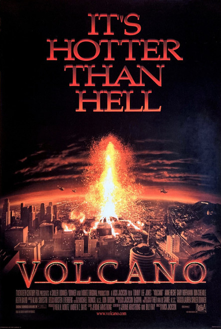 Volcano (1997)_2 Poster Canvas Movie Film Print A0 A1 A2 A3 A4 A5 A6 Art Wall De