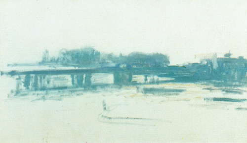 Monet- Charing cross Bridge(2) Poster Canvas Movie Film Print A0 A1 A2 A3 A4 A5