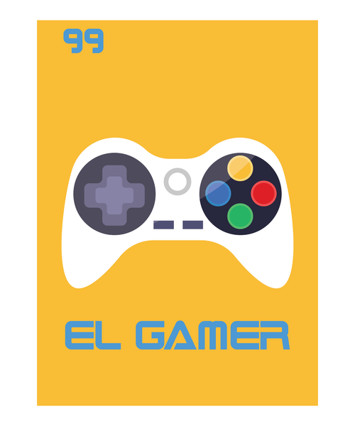 31. El Gamer (2) Poster Canvas Movie Film Print A0 A1 A2 A3 A4 A5 A6 Art Wall De