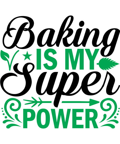 Baking is my superpower-01 (4) Poster Canvas Movie Film Print A0 A1 A2 A3 A4 A5