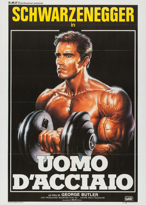 Pumping Iron (1977)_3 Poster Canvas Movie Film Print A0 A1 A2 A3 A4 A5 A6 Art Wa