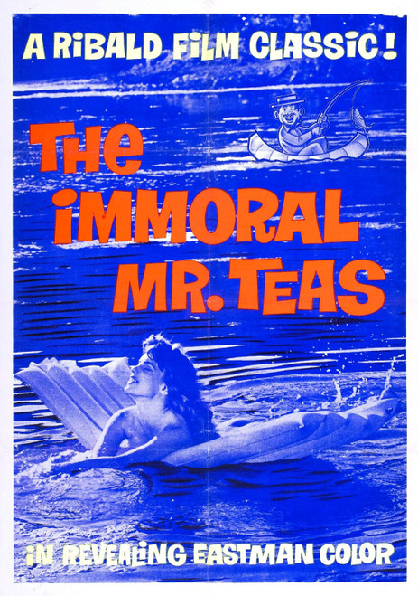 Immoral Mr Teas 02 Poster Canvas Movie Film Print A0 A1 A2 A3 A4 A5 A6 Art Wall
