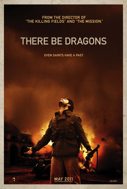 There Be Dragons (2011)_1 Poster Canvas Movie Film Print A0 A1 A2 A3 A4 A5 A6 Ar