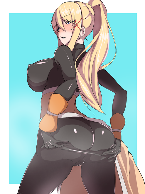 Darkness Bodysuit Booty Anime E Girl Poster Canvas Print Art Painting Decor Repr