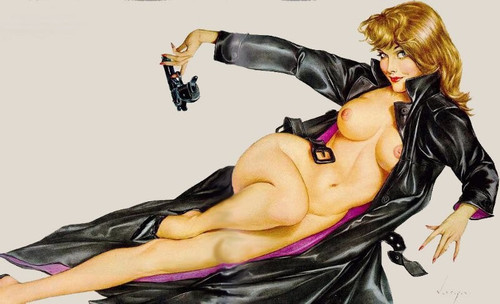 Alberto_Vargas_Pin-Up_Art_347 Art Gallery Poster Canvas Print Wall Decoration A0