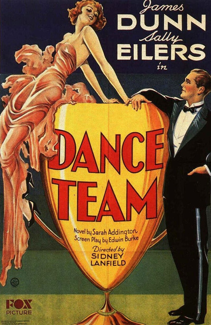 Dance Team (1932)_0 Movie Film Poster Canvas iconic design
