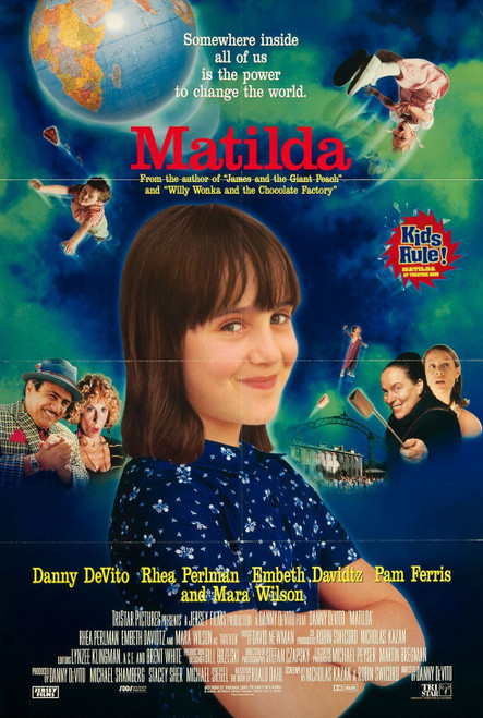 Matilda (1996)_1 Poster Canvas Movie Film Print A0 A1 A2 A3 A4 A5 A6 Art Wall De