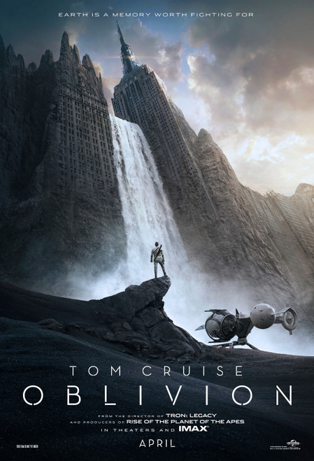Oblivion (2013)_1 Poster Canvas Movie Film Print A0 A1 A2 A3 A4 A5 A6 Art Wall D