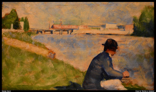 georges-seurat---study-for-bathers-at-asnieres-2--jpb_48894654686_o(1) Poster Ca
