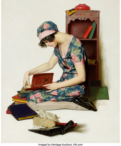 WALTER BEACH HUMPHREY (American, 1892-1966). Memories. Poster Canvas Movie Film