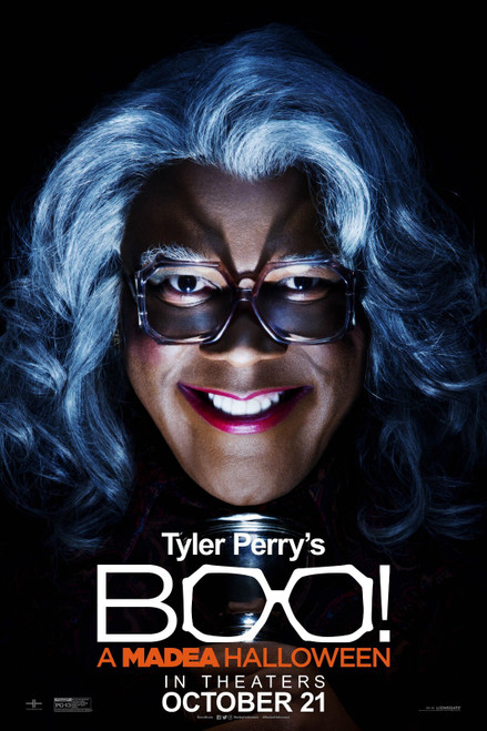 Boo! A Madea Halloween (2016)_9 Movie Film Poster Canvas iconic design