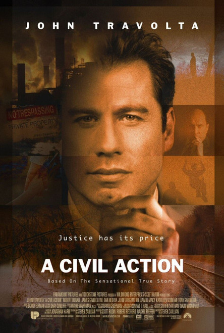 A Civil Action (1998)_2 Movie Film Poster Canvas iconic design