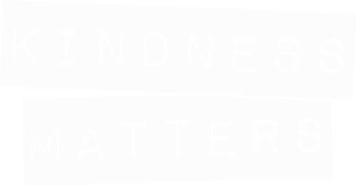 0016 KindnessMatters wht Funny Poster Design Canvas Motivation Print A0 A1 A2 A3